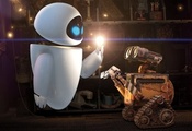 Walle, Eva, эмоции, светящаяся лампочка