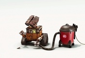 Walle, оранжевый ящик, жучок
