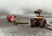 Walle, робот на гусеницах, борец за жизнь