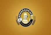 Bendeerbrau, значок, пиво