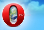 опера, программа, красный нолик