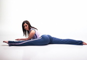 Stretch, шпагат, ноги, спортивный костюм