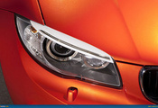 BMW 1M, E82, БМВ, Купе, Спорткар, Красный, Оптика, Линзы, Макро, Германия, Бавария