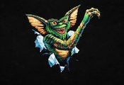 Гремлины, Чёрный, Монстр, Gremlins, Фон