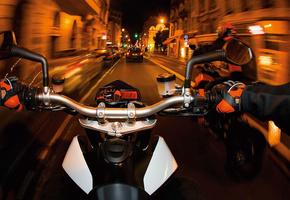 moto, ktm, мотоцикл, вид, лица, первого, от
