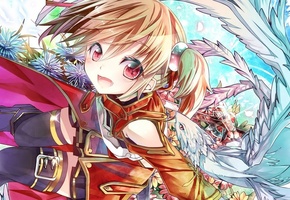 Anime, pina, sword art online, silica, art