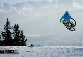 , Mtb, downhill, bike, freeride, winter.snow, , 