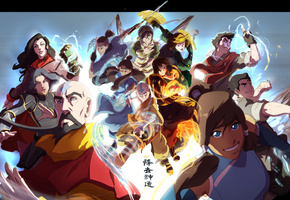 тензин avatar, корра, The legend of korra, асами сато, мако, болин